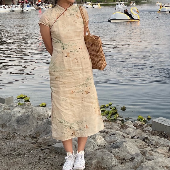 Qipao dress Chinese style traditional dress - Picture 6 of 6